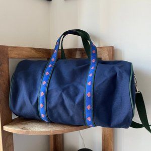 Warden Brooks NY Knicks Navy Canvas Basketball Duffel Bag